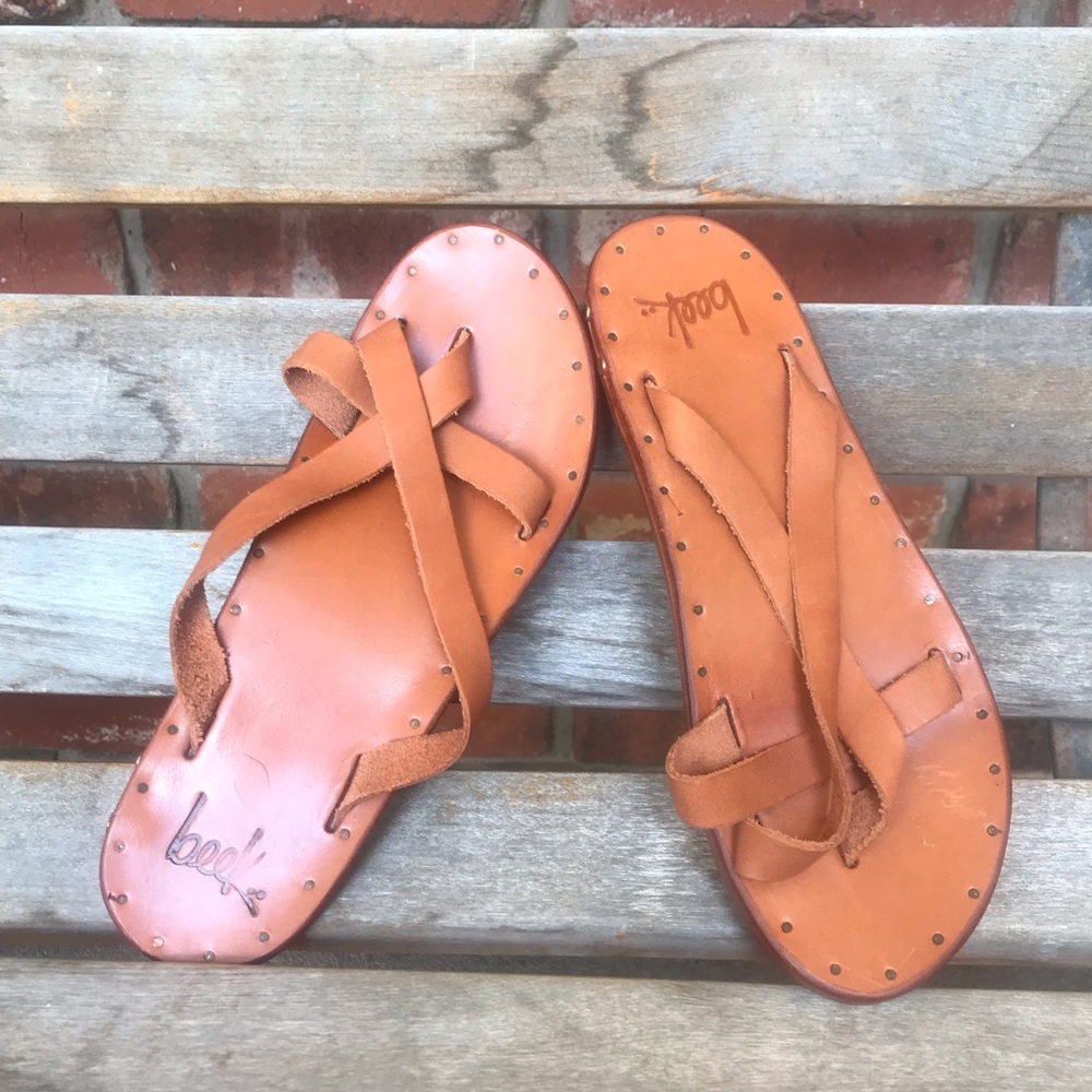 Beeks leather sandals